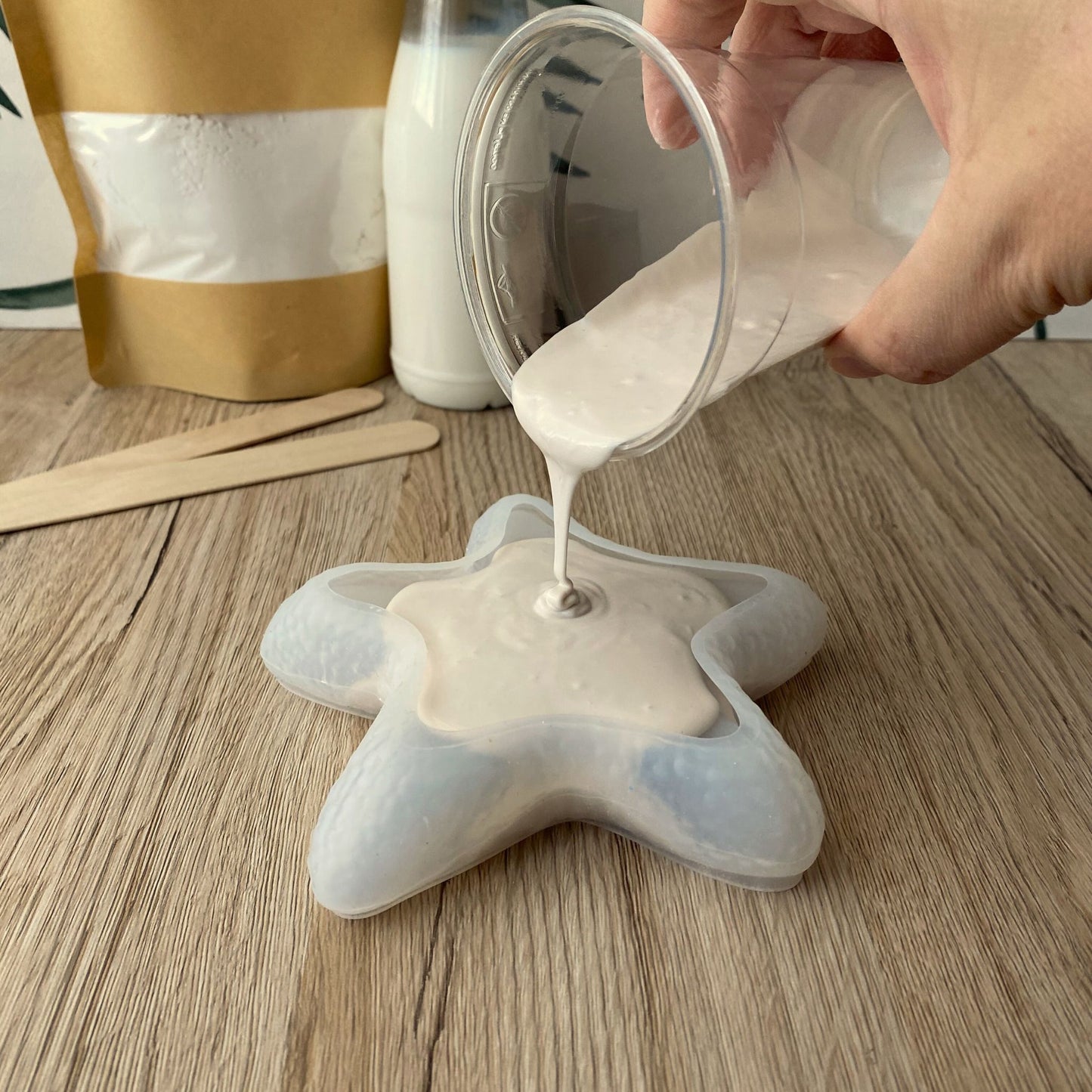 DIY pakket Jesmonite zeester