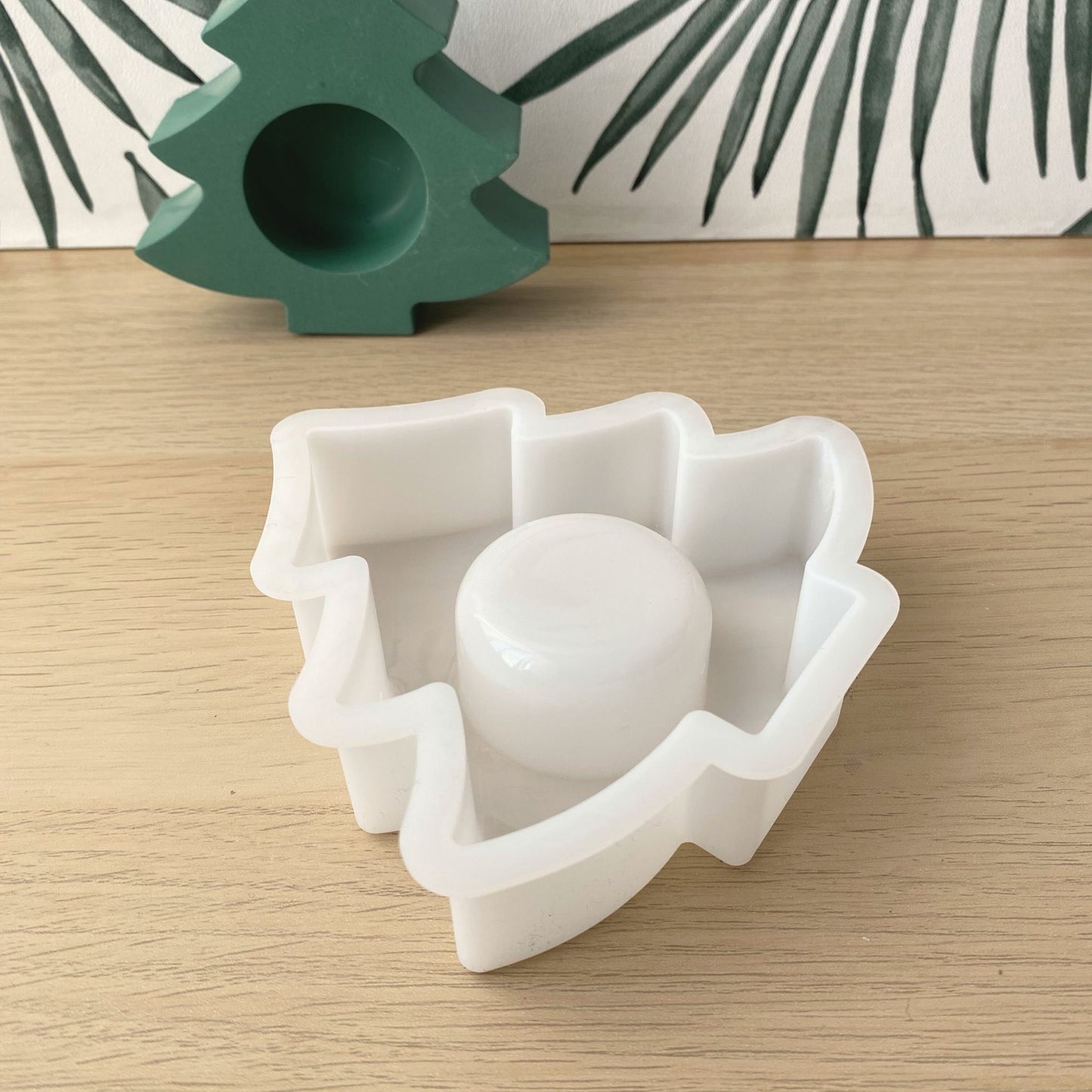 DIY pakket Jesmonite kerstboom waxinelicht