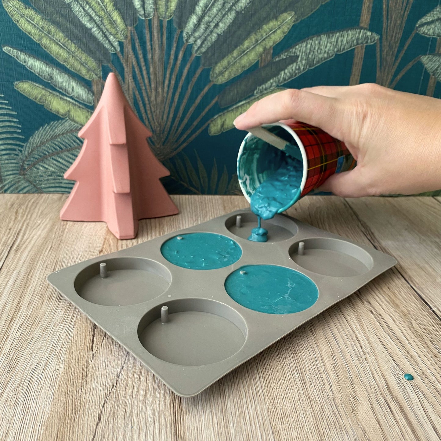DIY pakket kersthangers