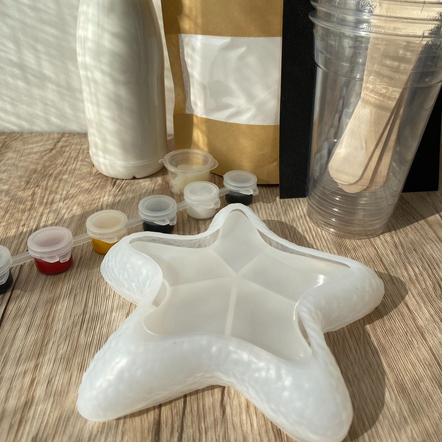 DIY pakket Jesmonite zeester