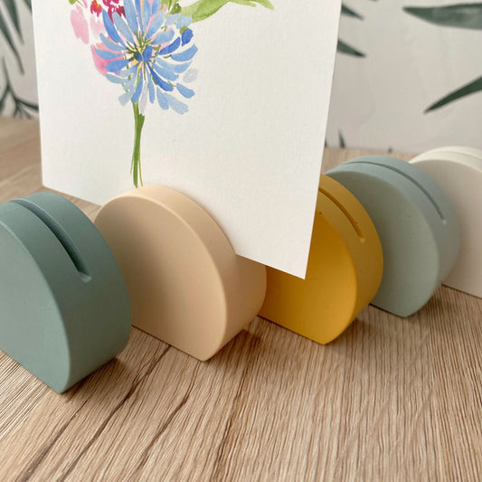 Kaarthouder rond - diverse kleuren