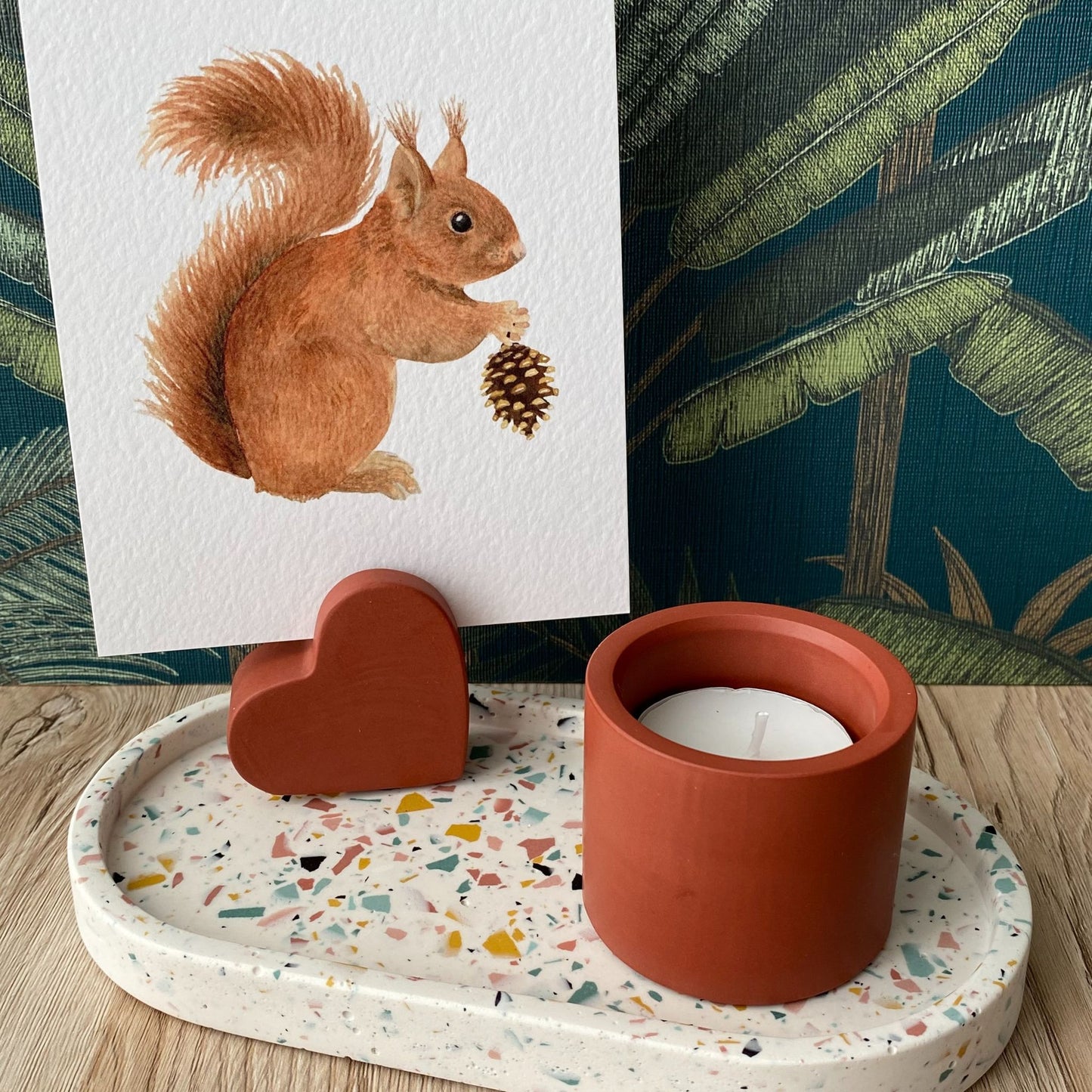 Kaarthouder hartje - diverse kleuren