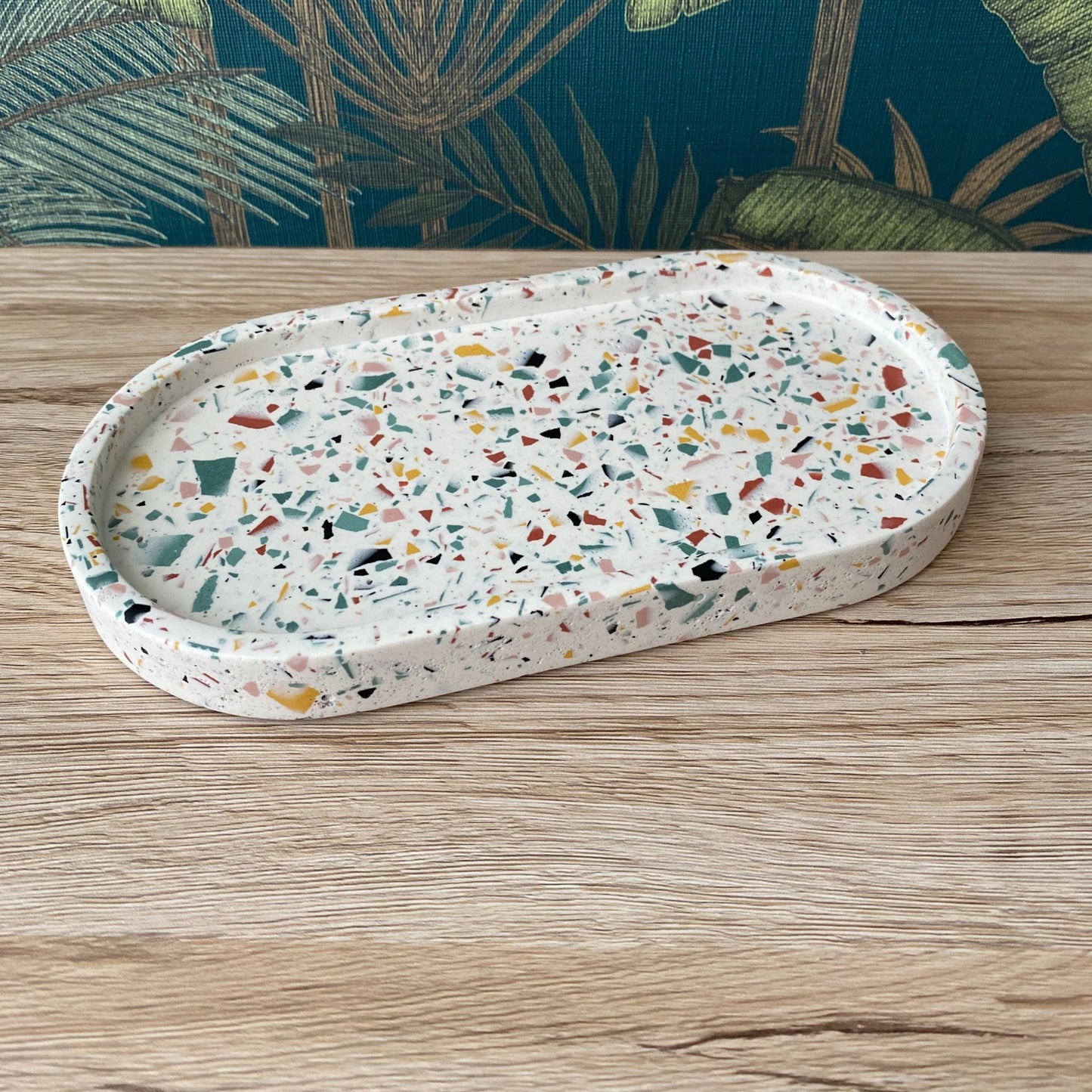 Ovale schaal - Terrazzo Fabrini