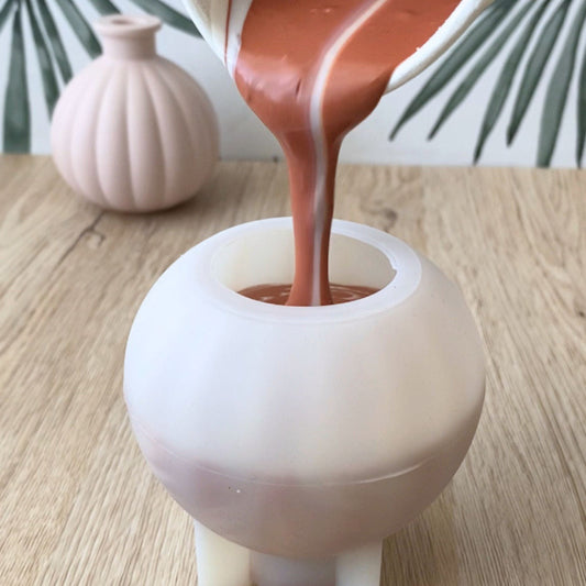 DIY pakket Jesmonite vaasje