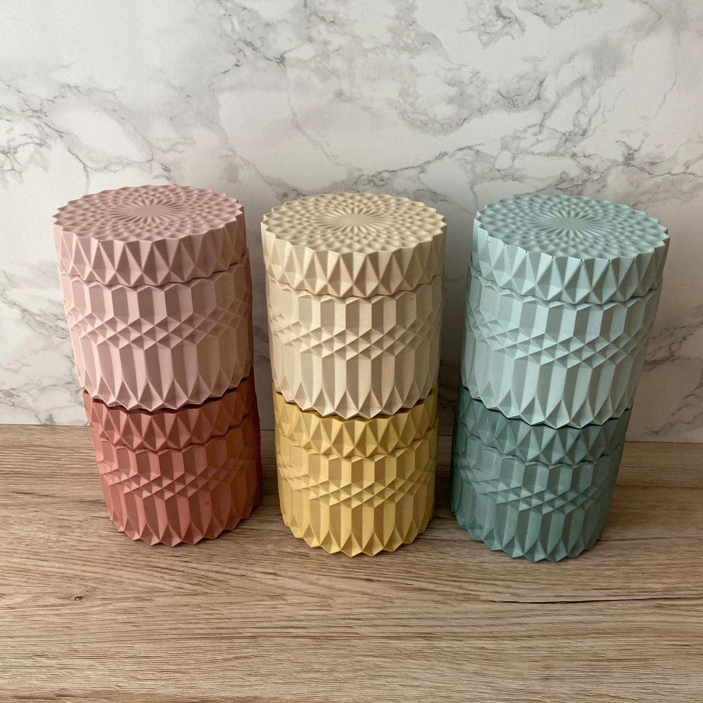 Sieradendoos met deksel - diverse kleuren
